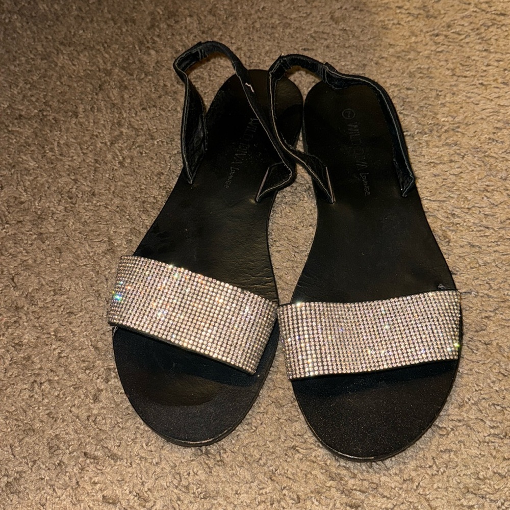 Black sandals